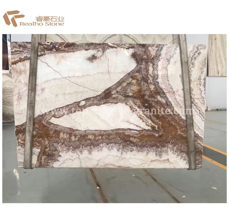 colored marble tile