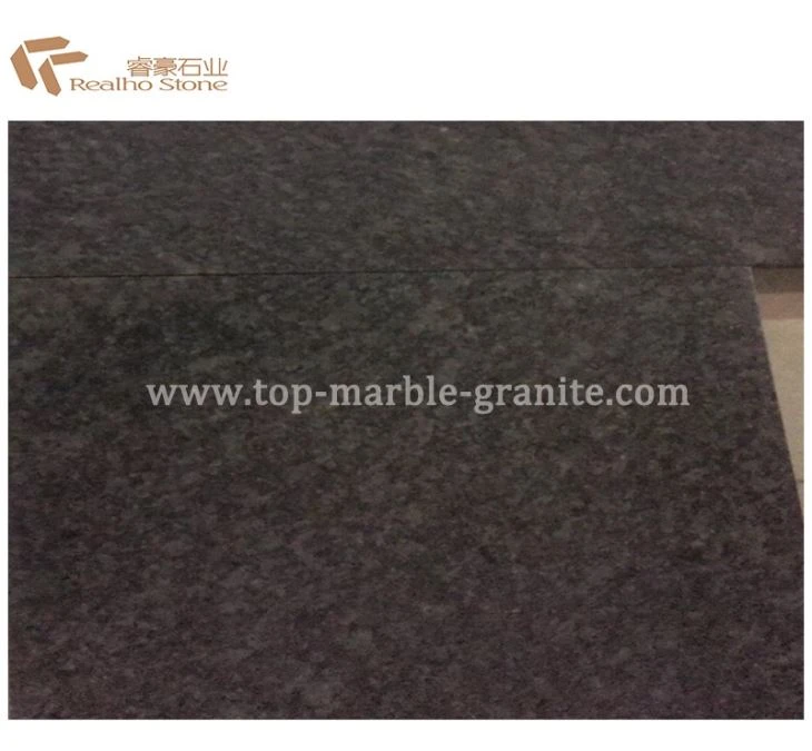 Grey granite countertop