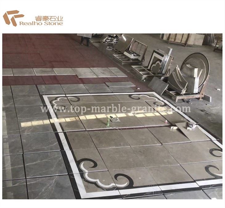 stone medallion inlay