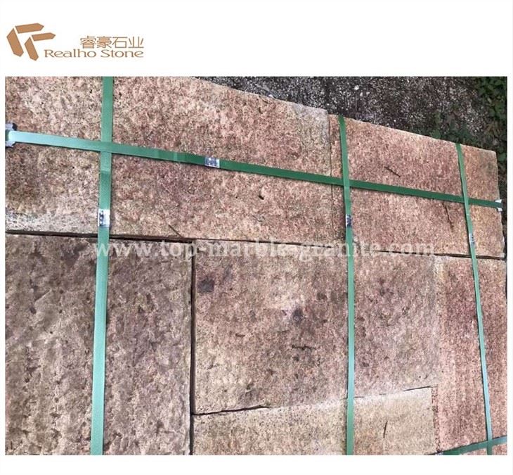 Natural Stone External Granite Yellow Paving Stone